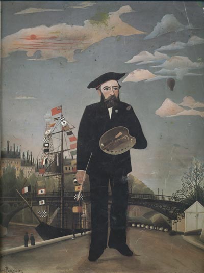 Henri Rousseau Myself Landscape Portrait